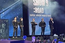 Super Junior nhảy 'See tình' trong concert ở TP.HCM