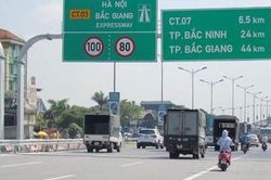 Bộ GTVT chỉ đạo xử lý các kiến nghị về cao tốc Hà Nội-Bắc Giang