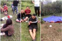 Phá xới bạc trên núi, bắt giữ 13 đối tượng