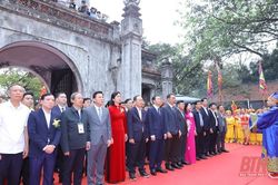 Trước giờ Lễ hội đền Bà Triệu năm 2023 và đón nhận Di sản văn hóa phi vật thể quốc gia