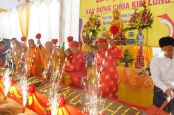 Hà Nội: Lễ động thổ xây dựng chùa Kim Long