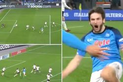 Sao Napoli lập siêu phẩm solo, cộng đồng mạng trầm trồ, ví như Maradona