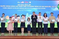 Chung tay bảo vệ người dân và trẻ em khỏi tai nạn bom mìn, vật nổ