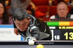 Việt Nam tiếp tục dừng chân ở tứ kết giải Billiards Carom 3 băng đồng đội thế giới 2023