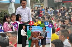 Tween Tiểu học Nam Thành Công tổ chức giải cờ vua: Vừa đấu trí vừa được nhận quà