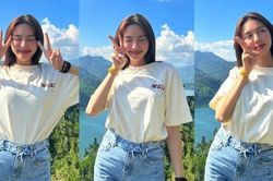 Hoa hậu Thùy Tiên khoe loạt ảnh đáng yêu, hướng dẫn cách tạo dáng không nhàm chán