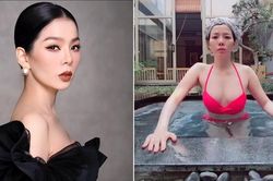 Lệ Quyên khoe dáng, nói thẳng dân mạng 'có mắt như mù' khi bị chê
