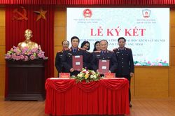 Đại học Kiểm sát Hà Nội ký Quy định phối hợp với VKSND tỉnh Quảng Ninh