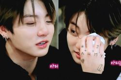 Jungkook (BTS) khóc, fan náo loạn