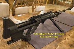 Clip: 'Cỗ pháo tăng' tý hon Steyr IWS 2000