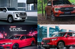 Nhiều ô tô bất ngờ sụt giảm doanh số