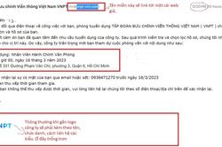 Cảnh báo mạo danh doanh nghiệp lớn gửi mail lừa đảo tuyển dụng