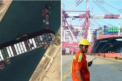 Nhân viên công ty có tàu mắc kẹt ở kênh đào Suez nhận thưởng giữa năm siêu khủng