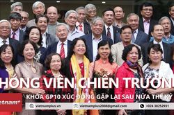 Những nhà báo chiến trường của TTXVN gặp lại sau nửa thế kỷ ra trận