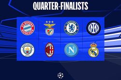 Bốc thăm tứ kết C1/Champions League: Serie A phủ bóng châu Âu được không?