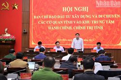 Nhiều vướng mắc trong triển khai dự án xây dựng trung tâm hành chính tỉnh Điện Biên
