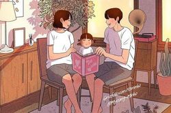 Bố đột nhiên trải thảm chống trượt khắp nhà