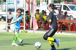 9 đội tranh tài Giải bóng đá nữ vô địch tỉnh Đồng Tháp năm 2023