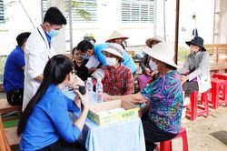 Tuổi trẻ Đoàn Khối Cơ quan và Doanh nghiệp tỉnh An Giang tổ chức các hoạt động 'Tháng Thanh niên' năm 2023 tại Vọng Đông