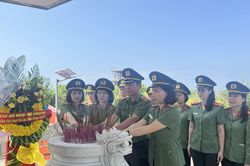 Cục đối ngoại, Bộ Công an tổ chức sinh hoạt chính trị tại Quảng Trị