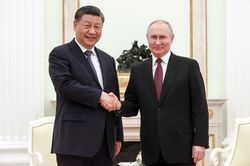 Tổng thống Nga Putin hội đàm với Chủ tịch Trung Quốc Tập Cận Bình