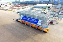 Doosan Vina xuất khẩu lô hàng nặng 1.226 tấn sang Singapore