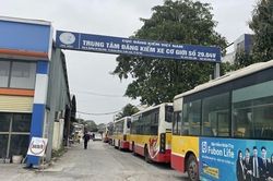 Thêm 1 trung tâm đăng kiểm ở Hà Nội mở cửa trở lại