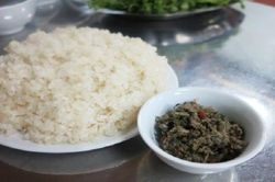Cheo cá mát - Món ăn đặc sản của người Vân Kiều