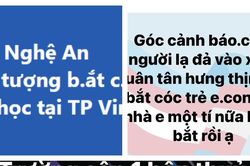 Yêu cầu phụ huynh và các nhà trường không chia sẻ các thông tin chưa được kiểm chứng về chuyện 'bắt cóc' học sinh