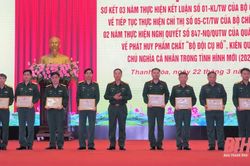 Sơ kết 3 năm thực hiện Kết luận số 01-KL/TW của Bộ Chính trị và 2 năm thực hiện Nghị quyết số 847-NQ/QUTW của Quân ủy Trung ương