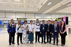 Ngọn đuốc SEA Games 32 mạ vàng đã tới Việt Nam