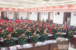 Tọa đàm 'Sĩ quan trẻ' 3 tỉnh Sơn La, Thanh Hóa (Việt Nam) và Houaphanh (Lào)