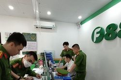 Công an Bắc Giang đồng loạt kiểm tra các điểm kinh doanh của F88