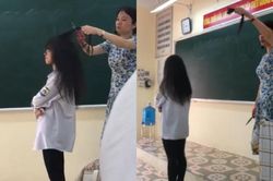 Cắt tóc nữ sinh ngay giữa lớp: 'Hành xử thô thiển gây tác dụng ngược'