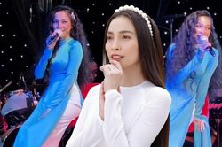 Hiền Thục nền nã trong tà áo dài hát nhạc GenZ, thần thái U40 khiến fan mê mẩn