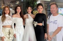 Mr. Nawat đến Việt Nam: Thiên Ân vắng mặt, Mai Ngô như bà sui gia đi ăn hỏi