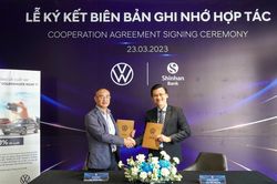 Ngân hàng Shinhan và Trend Motor Việt Nam cho vay mua xe Volkswagen