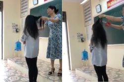 Cô giáo cắt tóc nữ sinh tại lớp: 'Phản giáo dục, xúc phạm thân thể học sinh'