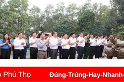 Công ty Cổ phần Supe Phốt phát và Hóa chất Lâm Thao trồng 300 cây xanh tại Khu Di tích K9 Đá Chông