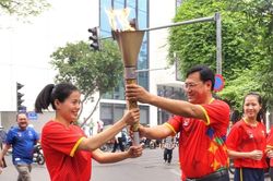 Việt Nam là điểm đến đầu tiên trong hành trình rước đuốc SEA Games 32