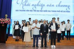 Hơn 1.000 tác phẩm dự 'Giải thưởng Văn học trẻ Đại học Quốc gia Thành phố Hồ Chí Minh'