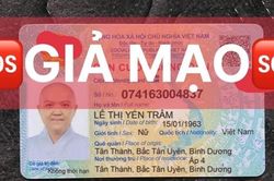 Làm giả căn cước công dân của nhà sư để lừa đảo