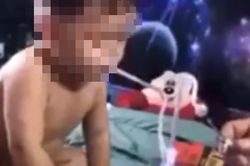 Bé trai 3 tuổi bị bạo hành, ép dùng chất nghi là ma túy