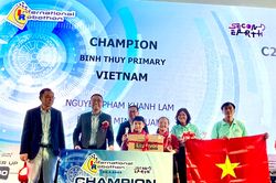 Học sinh Cần Thơ đạt giải vô địch tại Robothon quốc tế năm 2023