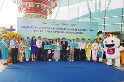 Đà Nẵng nối lại đường bay trực tiếp tới Narita - Nhật Bản