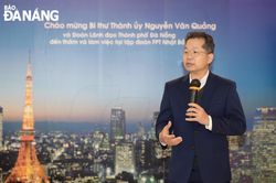 Đoàn công tác thành phố Đà Nẵng thăm, làm việc tại FPT Nhật Bản