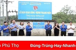 Bàn giao công trình 'Thắp sáng đường quê'