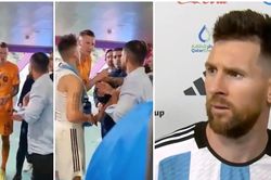 Lộ clip mới về màn đụng độ Messi vs Weghorst ở World Cup 2022