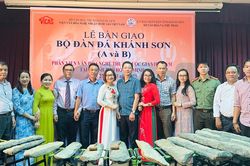 Bàn giao, viết tiếp huyền thoại bộ đàn đá Khánh Sơn A và B