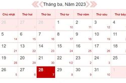 Xem lịch âm hôm nay 28/3: Ngày đẹp để động thổ
